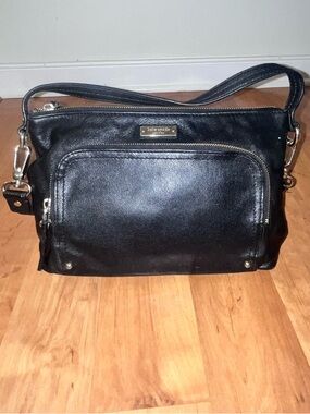 Kate Spade Black Leather Shoulder Crossbody